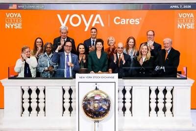 Voya Financial celebrated the 10th anniversary of Voya Cares.