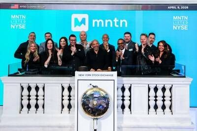 MNTN's CEO Mark Douglas rang yesterday's closing bell