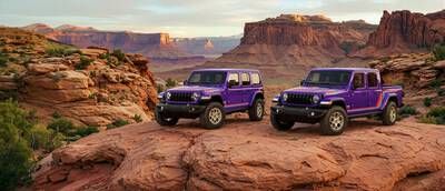 2026 Jeep® Wrangler and Gladiator bring a fan favorite Easter Jeep Safari concept to life with retro inspired Rewind Special Editions.