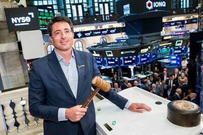 IonQ at the NYSE on April 14th.