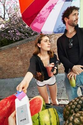 Rachel Sennott and Jordan Firstman living the truth that spending time and money with your people hits different when Venmo makes everyday purchases more rewarding.