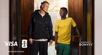 Erling Haaland and Vinicius Júnior Front New Marriott Bonvoy and Visa Campaign