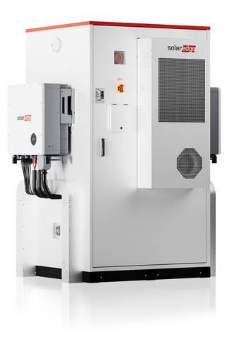 The new SolarEdge CSS-OD 197 kWh battery solution
