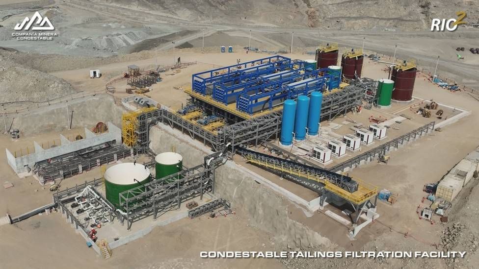 Condestable Tailings Filtration Facility