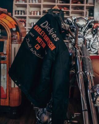 Shop now at h-d.com and dickies.com