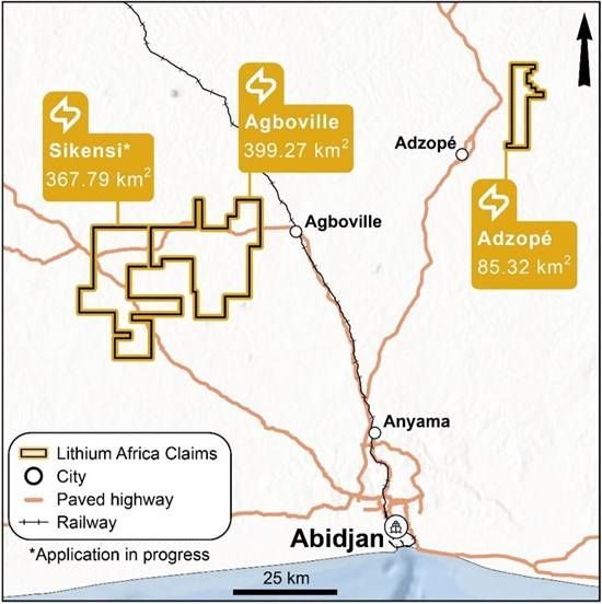 Cannot view this image? Visit: https://images.newsfilecorp.com/files/11554/294037_lithiumafrica1_550.jpg