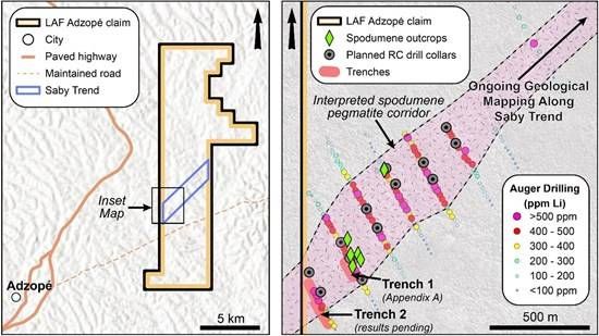 Cannot view this image? Visit: https://images.newsfilecorp.com/files/11554/294037_lithiumafrica2_550.jpg