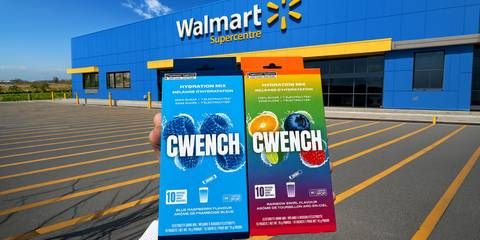 Cizzle Brands Corporation today announced that its flagship product, CWENCH Hydration, is now being carried at 197 Walmart locations across Canada, and has expanded presence in Loblaws and Real Canadian Superstores.