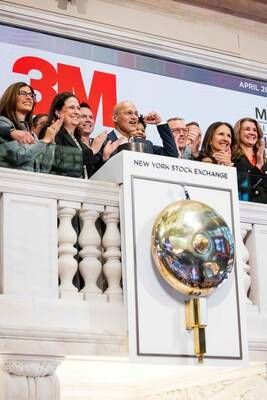 3M at the NYSE on April 28th