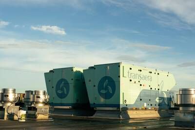 Transaera's Dedicated Outdoor Air System (DOAS).