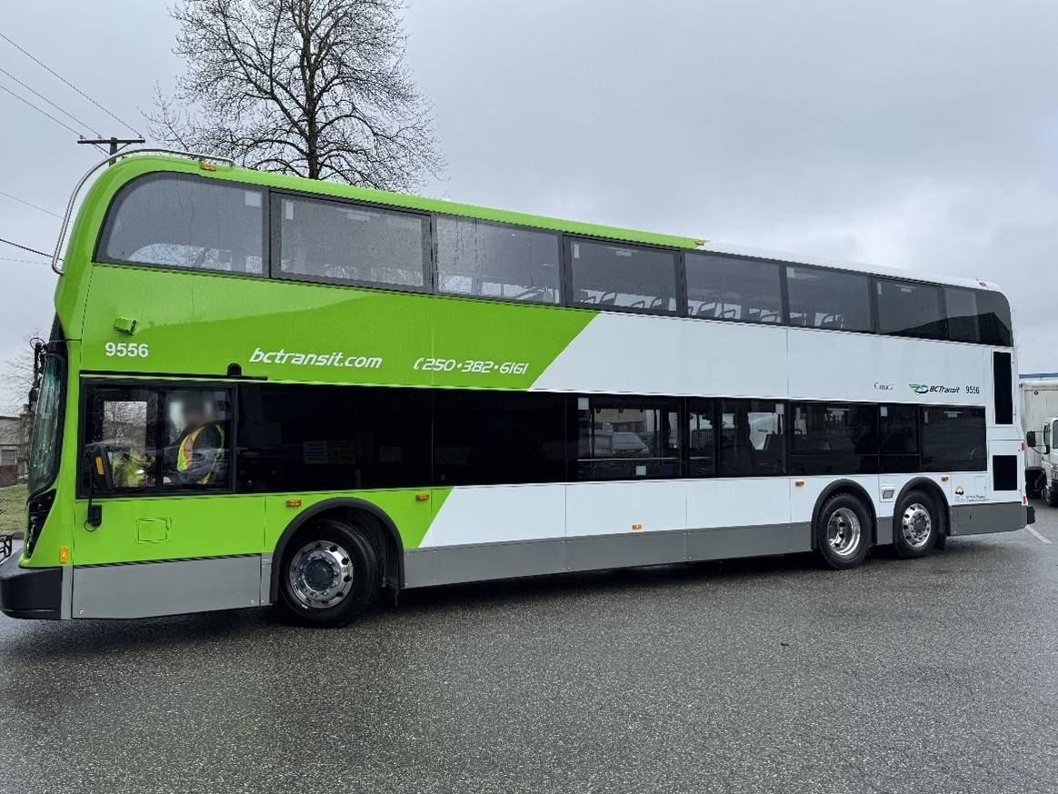 BC Transit Double-Deck Bus