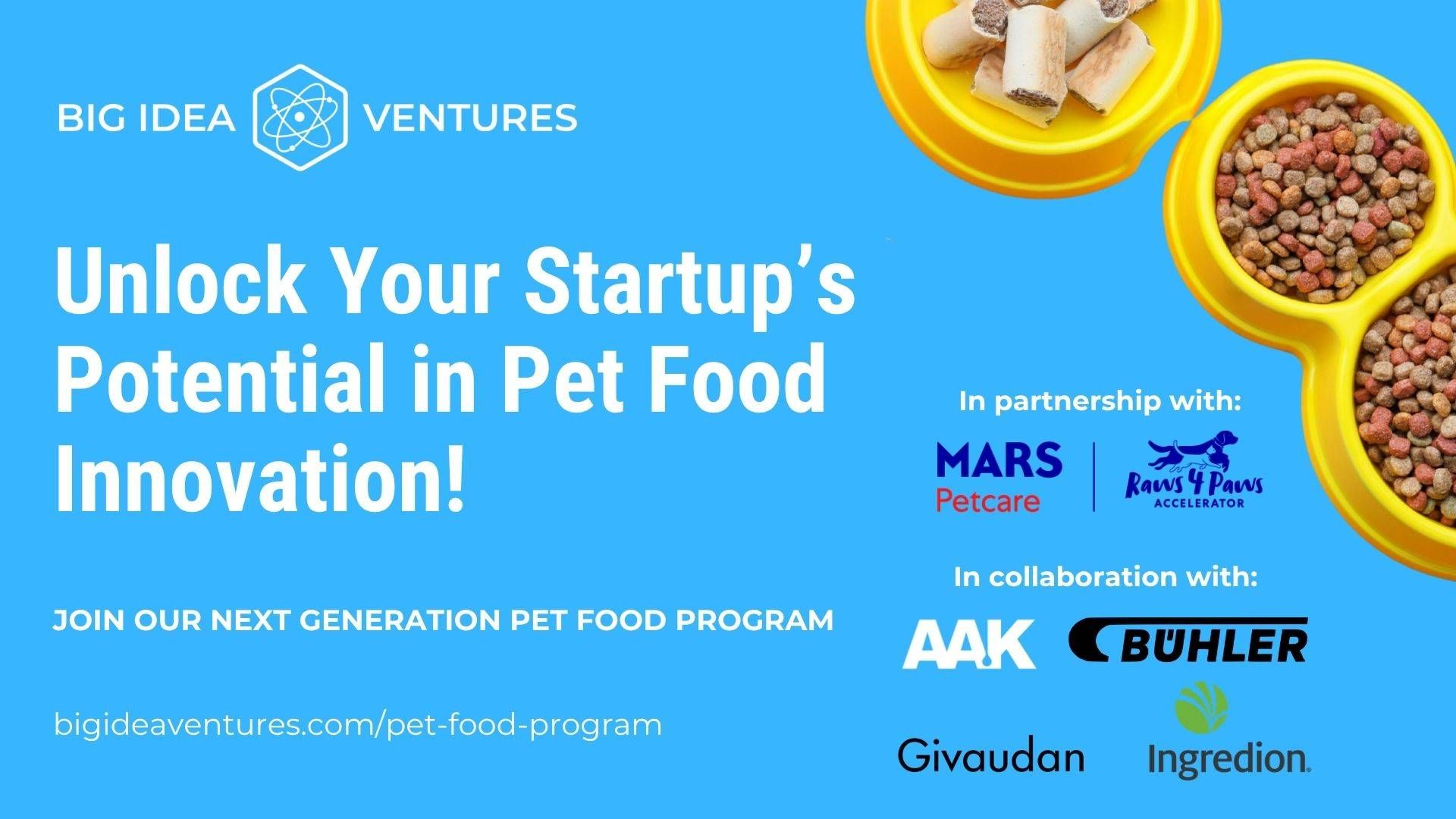 Next Generation Pet Food Program 2026 Banner Final
