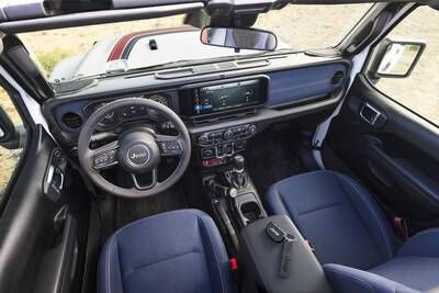The 2026 Jeep® Wrangler America250 edition marks the seventh drop in the Jeep brand's Twelve 4 Twelve series, celebrating 250 years of American grit with bold red, white and blue design and Trail Rated capability.