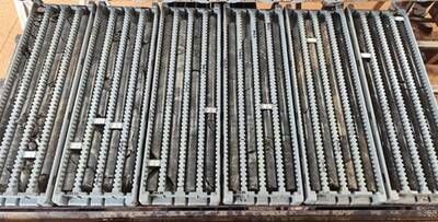 Figure 1: Sulphide-rich interval (200.53 to 222.45m) in drill hole DDH26LU330. (CNW Group/Bravo Mining Corp.)