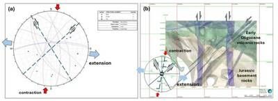 Figure 5. Structural Analysis of D2 and D3 Deformation Stages for San Marcial Area (CNW Group/GR Silver Mining Ltd.)