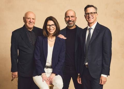 The company's founding and defining leaders — Barry Diller, current CEO Ariane Gorin, Dara Khosrowshahi, and Rich Barton — joined nearly 2,000 partners in Las Vegas to show how three decades of first-party data, world-class supply, and deep servicing expertise are being re-engineered for the AI era.