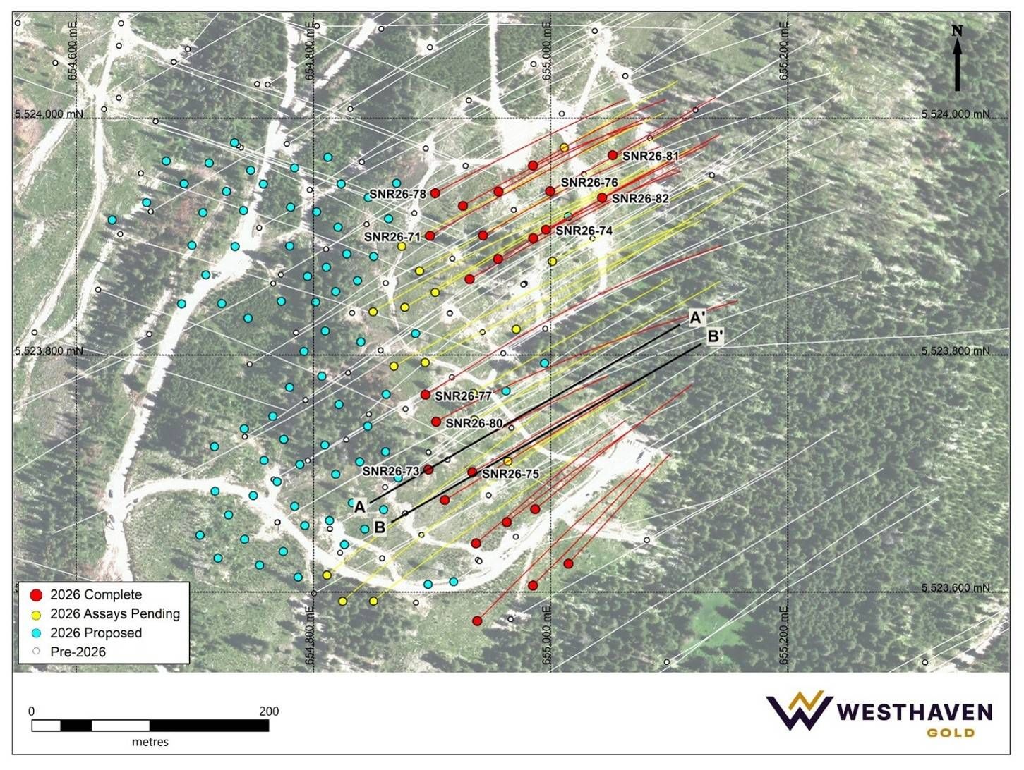 Figure 1 – Plan View Map May 2026