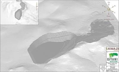 Figure 1 3: Base case life of mine pit design