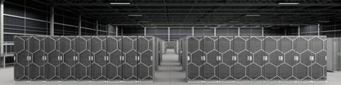 Dell PowerRack in data center