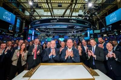 J.P. Morgan at the NYSE on May 4th.