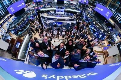 Dr. Reddy's at the NYSE on May 29