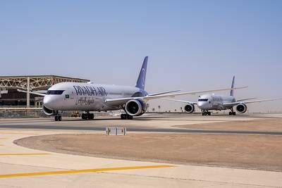 Riyadh Air's first two 787 Dreamliners arrive to Riyadh