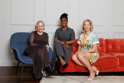 Left to right: Whalar Co-CEO Emma Harman, Accenture Song CEO Ndidi Oteh, Whalar Co-CEO Jo Cronk