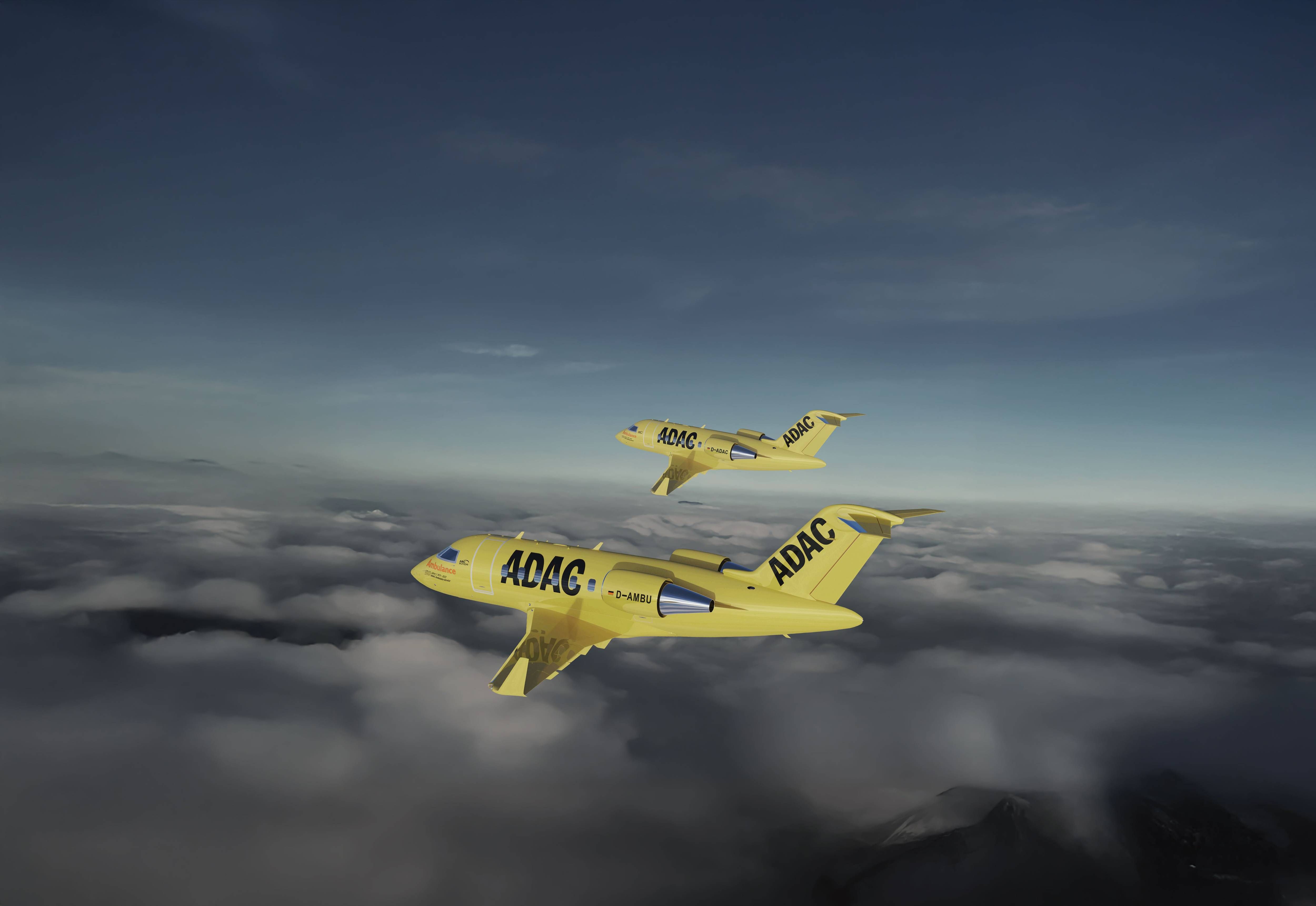 Bombardier Challenger 650 aircraft