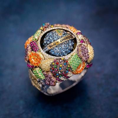 Custom Candy Crush All Stars 2026 championship ring created by Icebox