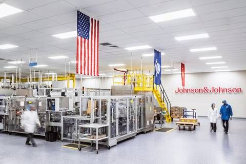 Johnson & Johnson's U.S. Vision manufacturing and supply chain operations in Jacksonville, Florida.