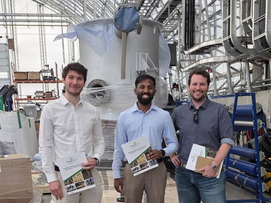 Pyrognesis engineering team at the official opening of the facility