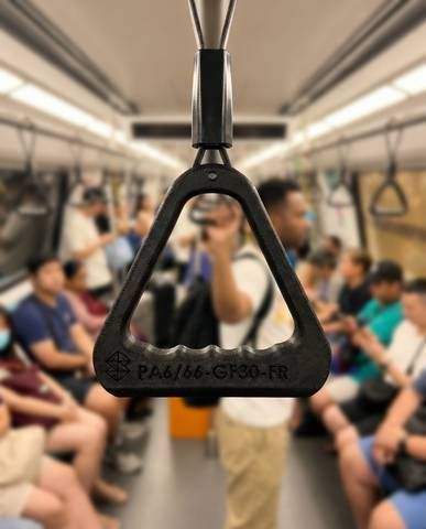 Rail-Ready Certified Flame-Retardant FDM Material