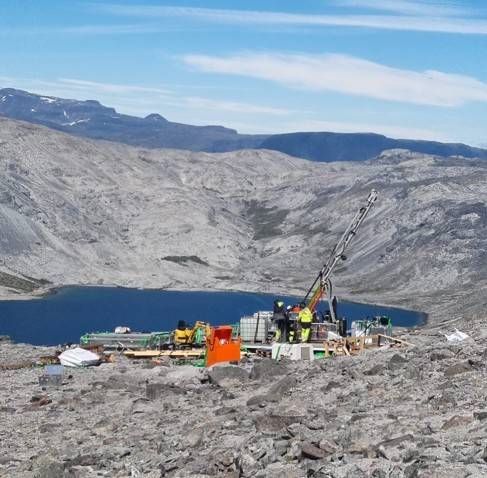 Diamond drill rig deep hole resource upgrade drilling