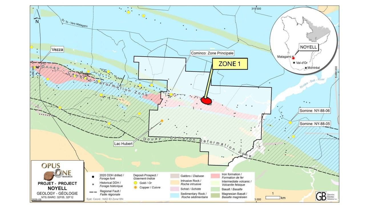PROPERTY GEOLOGY AND GOLD TARGETS