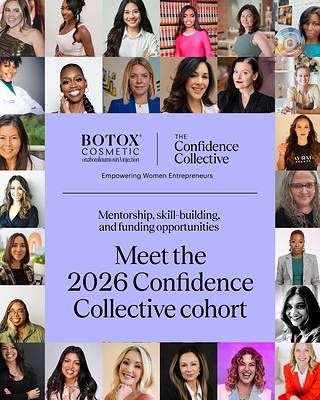 BOTOX® Cosmetic (onabotulinumtoxinA) Introduces The Confidence Collective's Entrepreneur Class of 2026. Learn more at https://botoxcosmetic.com/real-impact.