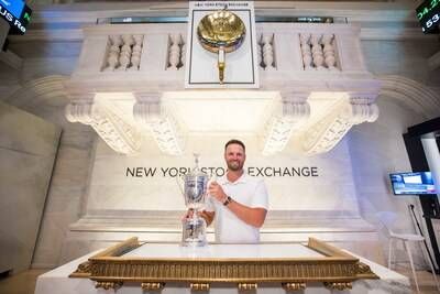 U.S. Open champ Wyndham Clark at NYSE on June 23