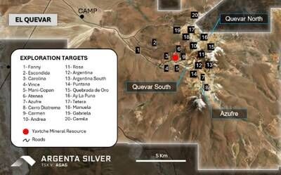 Satellite image new targets (CNW Group/Argenta Silver Corp.)