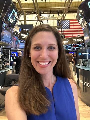 Lauren Cassidy, CFA, Chief Investment Officer of the Founders 100 ETF (FFF) at the New York Stock Exchange.