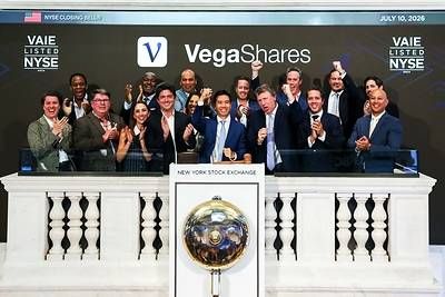 VegaShares ETF at the NYSE on July 10. 