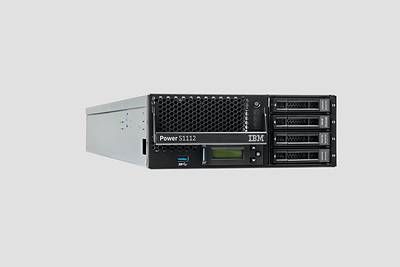 IBM Power S1112, a 1-socket, half-wide Power11 server. (Image credit: Thomas Prior for IBM)