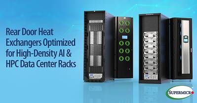 Rear Door Heat Exchangers Optimized for High-Density AI & HPC Data Center Racks