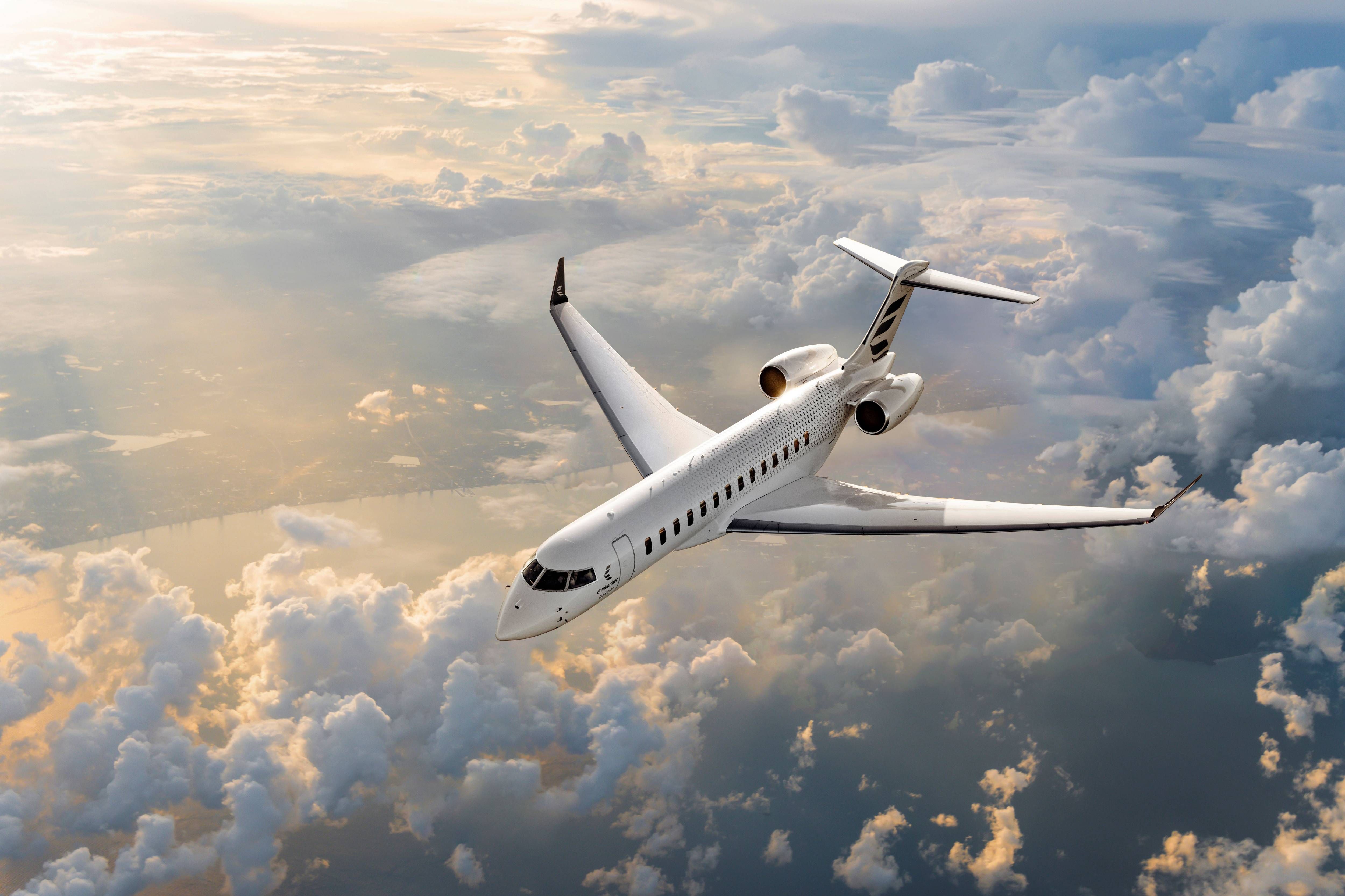 Global 8000 speed record