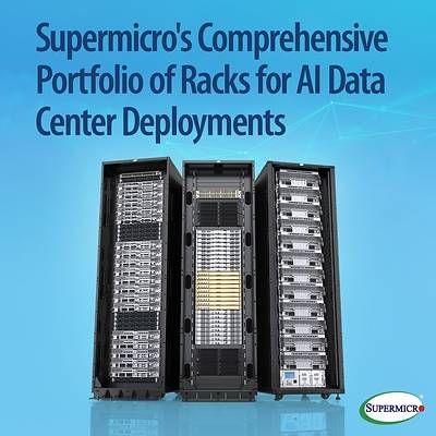 Supermicro's Comprehensive Portfolio of Racks for AI Data Center Deployments