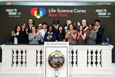 Life Science Cares + Project Onramp at NYSE
