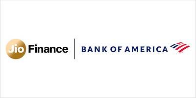 Jio Finance and Bank of America logos