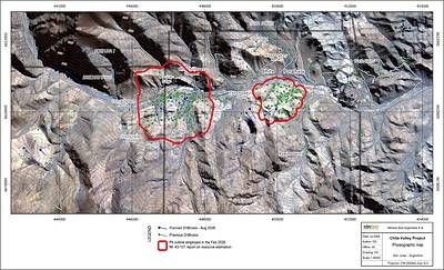 Map 1. Planned drilling program at the Chita project. Map 1. Planned drilling program at the Chita project.