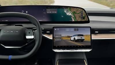 Lucid Gravity GT-S Steering Wheel
