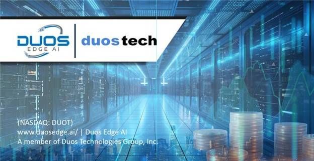 Duos Technologies Group, Inc., a provider of modular, colocation Edge and AI data centers and technology infrastructure solutions, will hold a conference call on Monday, August 17, 2026 at 4:30 p.m.