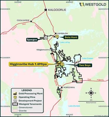 Figure 1 – Southern Goldfields Operations