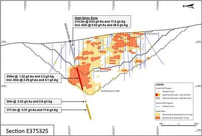 Figure 1 – BWDD-26-0001 – Section 375325 looking East Figure 1 – BWDD-26-0001 – Section 375325 looking East